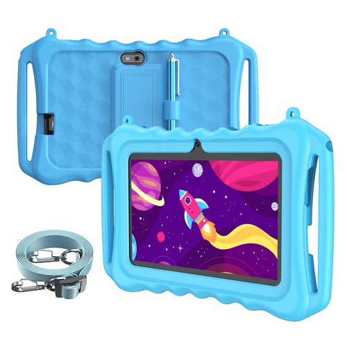 Neu XGODY Kids Kinder tablet 7 Zoll 1024 * 600 IPS Display 3100mAh Quad-core GMS - Imagen 13 de 14