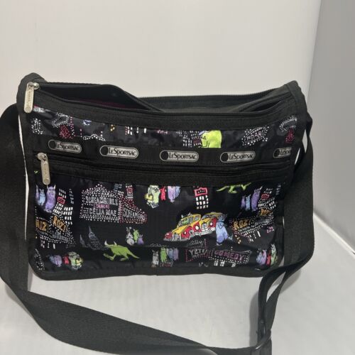 Bolso de hombro LeSportsac X Disney Monsters DE LUJO DIARIO - Imagen 2 de 11