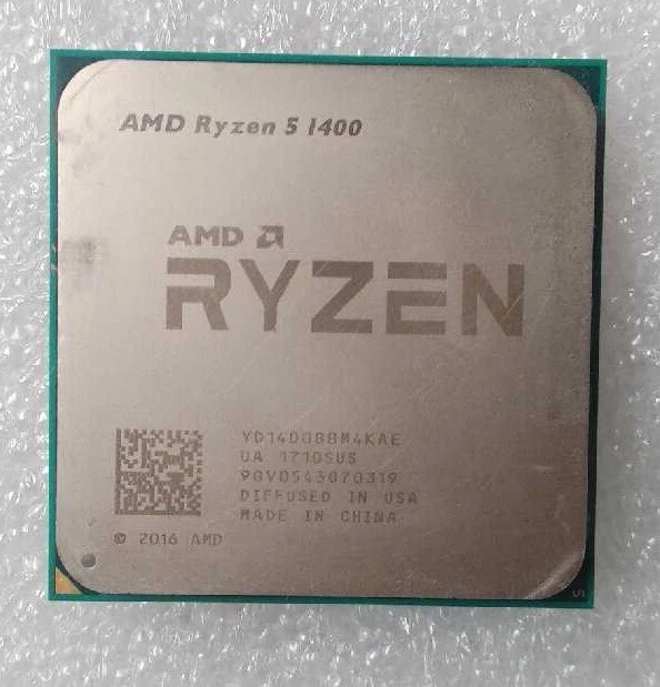 AMD RYZEN 7 2700 1800X 1700X 1700 R5 1600X 1600 2600X 1400 R3 AM4 Sockt CPU - Image 2 of 4