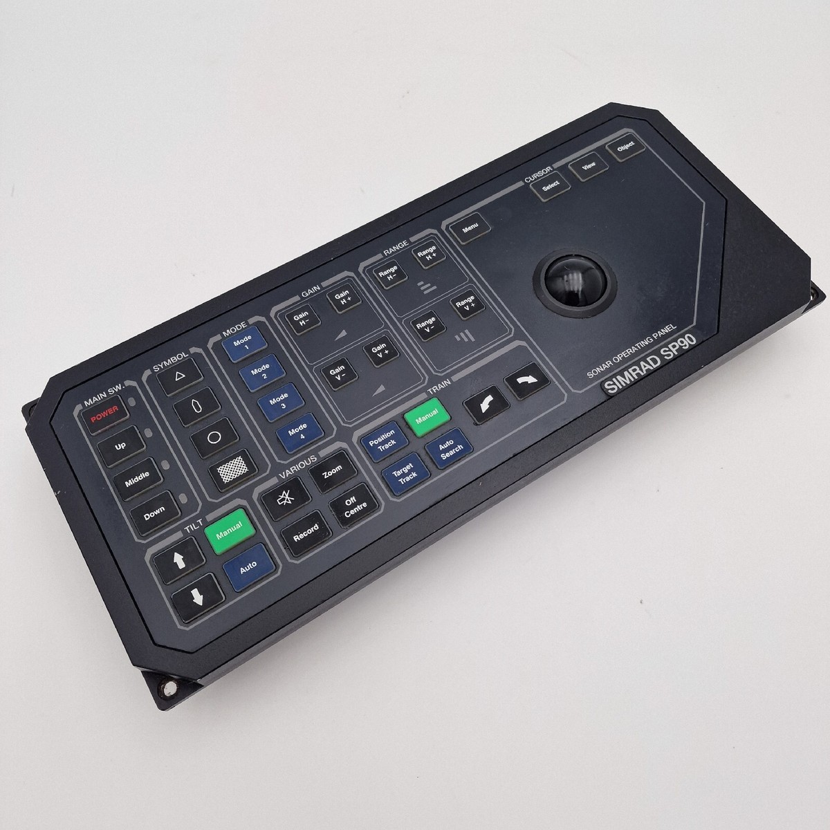 SIMRAD SP90 SONAR OPERATING PANEL f/ Low Frequency Long