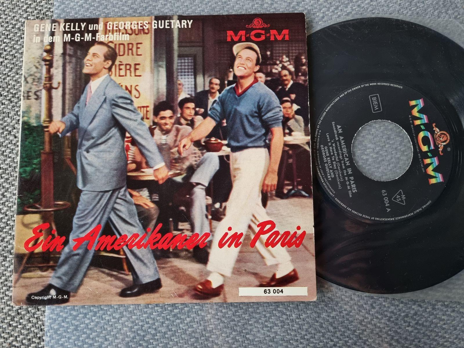 7"" Single Gene Kelly/ Georges Guetary - Ein Amerikaner in Paris Vinyl EP Germany