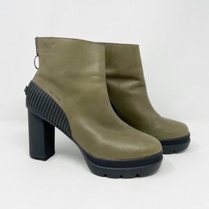 sorel dacie waterproof leather bootie