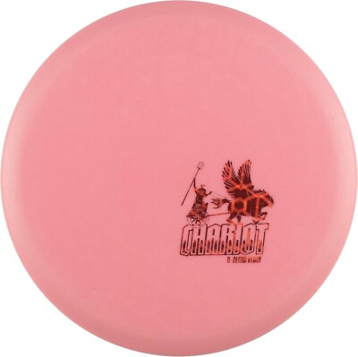 Infinite Discs Chariot-D-Blend Glow-Disc Golf-All Purpose Mid Range PINK