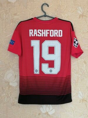 Manchester United 2018 - 2019 home shirt jersey Adidas #19