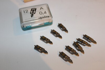 9 Rotring Pelikan Graphos Federn Kalligrafie 12 A 0,4 neuwertig