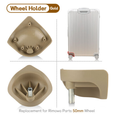 Multiple colors 50mm Wheel Holder Replacement for Rimowa Luggage