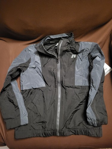 Russell Boys Wear Now Jacket Size M 8 NWT Black And Gray