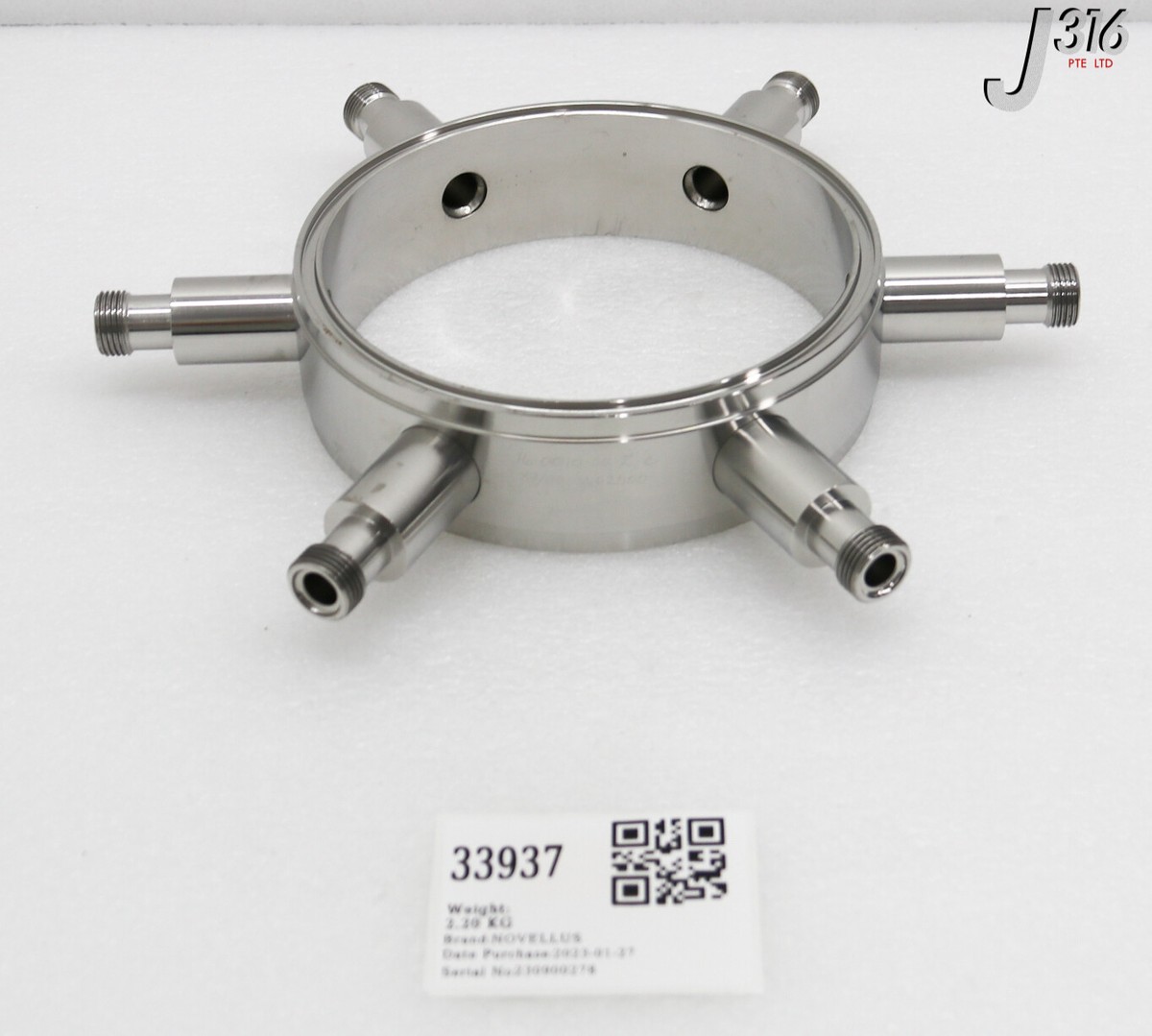 33937 NOVELLUS CHAMBER GAS DIST 8
