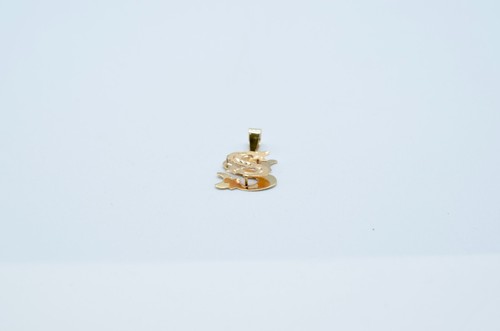 14k Vintage 3D Initial S Charm/Pendant. 0.9gr - Picture 5 of 6