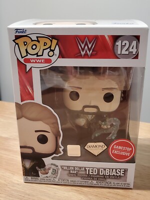 Million Dollar Man Ted DiBiase WWE GameStop Diamond Exclusive Funko Pop #124