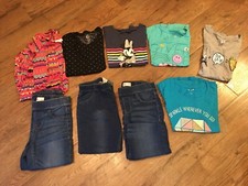 Girls size 12 clothes Lot of 9 Pcs. Spring/Summer Justice, LuLaRoe, SO, Disney 
