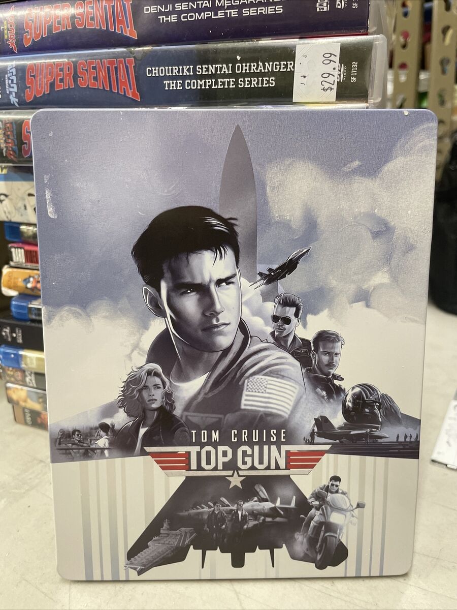 Top Gun 4K Ultra HD Bluray/Bluray Steelbook Top Gun 4K Ultra HD Bluray/Bluray Steelbook