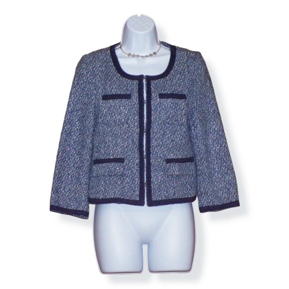 Aryn K Wool Blend Jacket - Medium - image 4