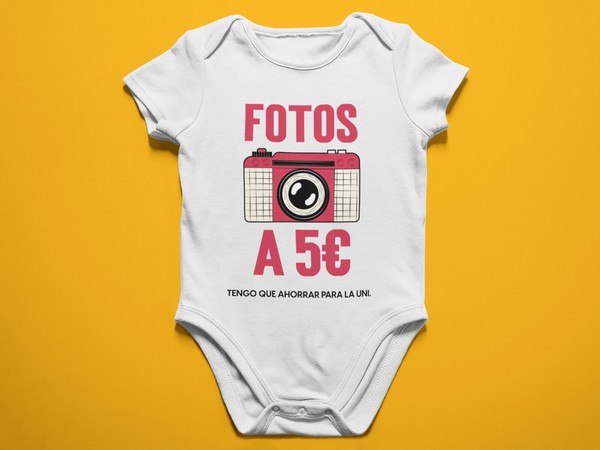Body bebé Fotos a 5€. Estoy ahorrando para la uni. 100% algodón