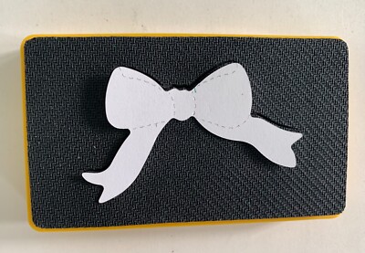 Sizzix Medium Yellow Die 38-0153 BOW