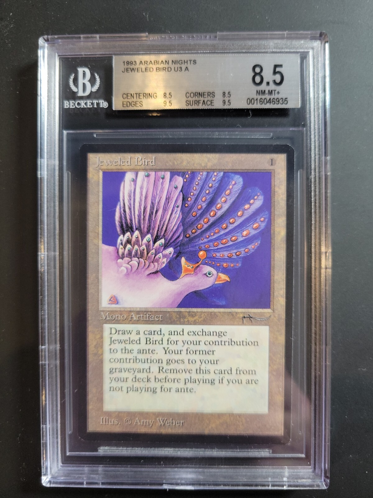 Jeweled Bird Arabian Nights BGS 8.5Q++ MTG eBay