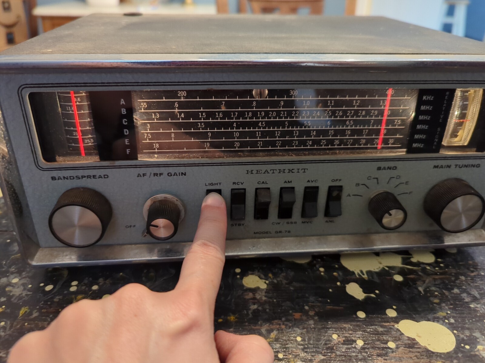 Heathkit GR78 General Coverage Receiver Ham Radio Short Wave eBay