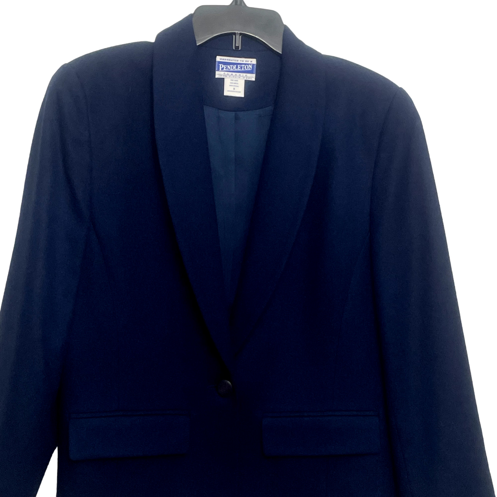 Pendleton Navy 8 100% Wool Blazer Jacket Classic … - image 4