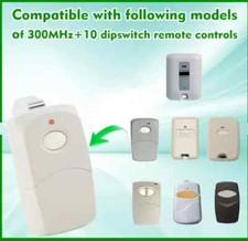 1pc Garage Door Remote control For Linear 10 dip 300MHz 308911 306010 MCS306010