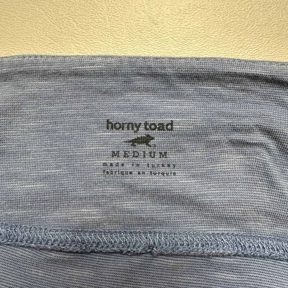 Horny 蟾蜍裙扇贝不对称球衣蓝色女式 M 拉荷叶边下摆 — 第 4/4 张图片