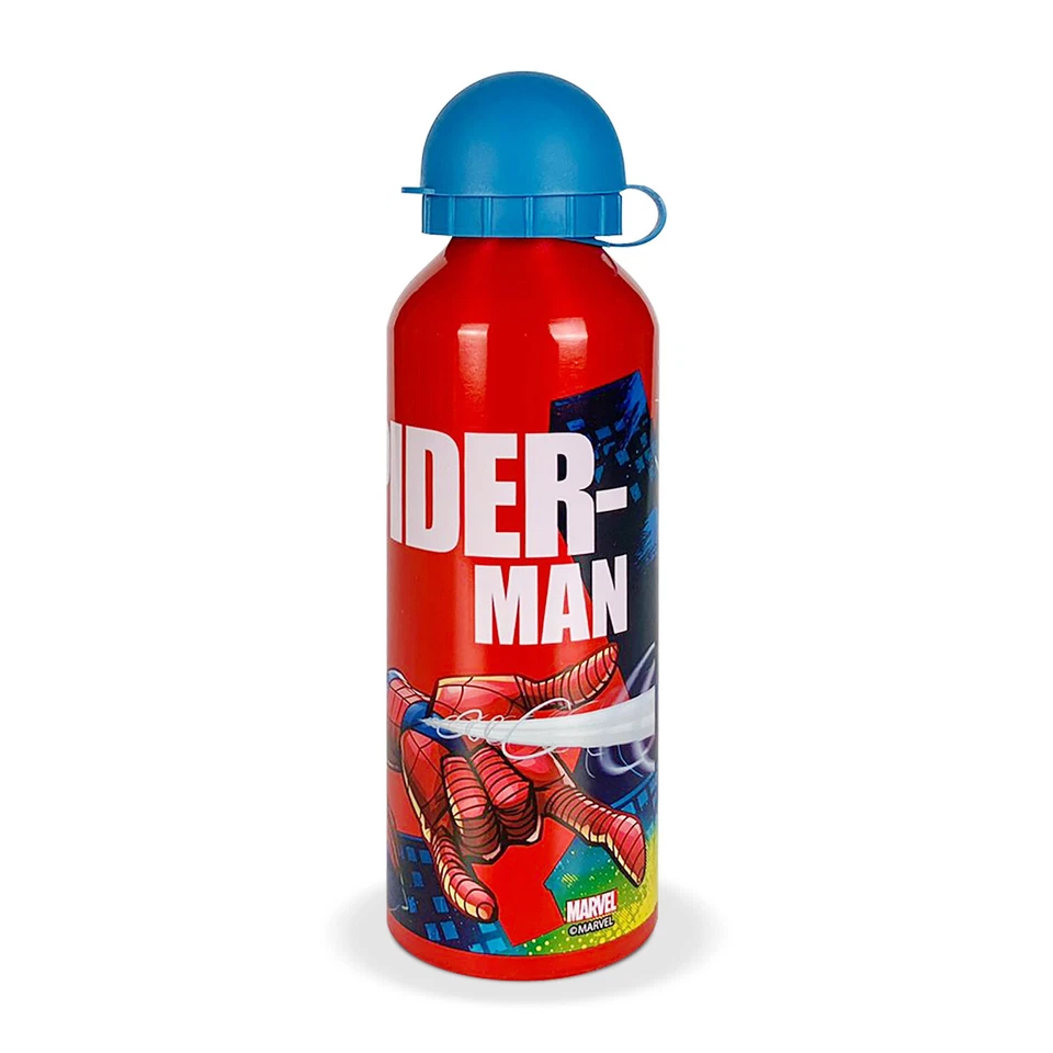 Marvel Spiderman Official 2 Piece Lunch Set 500ml Bottle & Lunch Holder 5384 - Image 3 of 4