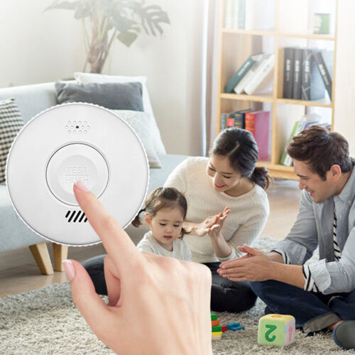 WiFi Smart Smoke Alarm with Test Button Fire Alarm for Home Bedroom and Babyroom - Picture 10 of 12
