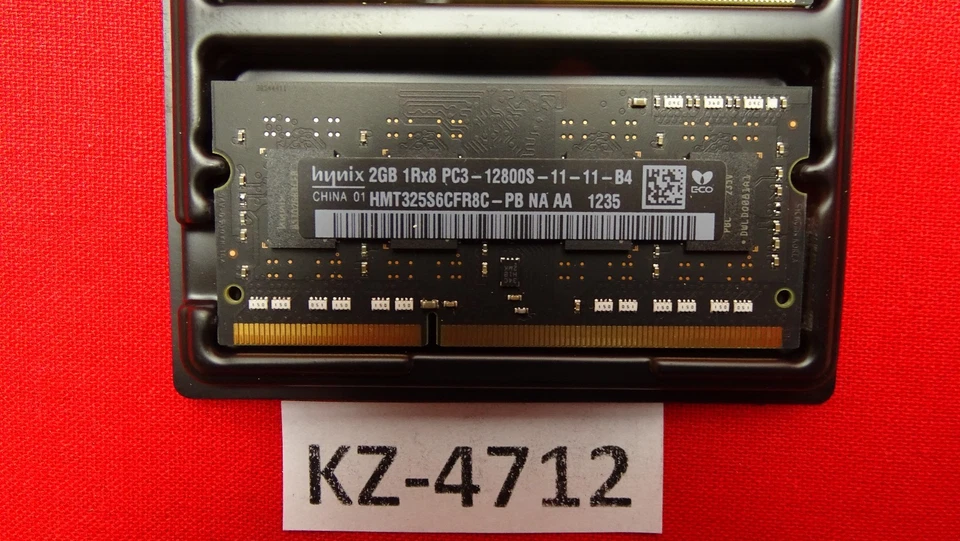 Memory for Apple Mac Model Hynix 4GB 2x2GB DDR3 RAM HMT325S6CFR8C-PB - Image 2 of 2
