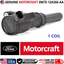 OEM MOTORCRAFT Ignition Coil For 1997-2011 Ford Lincoln Mercury, 8W7E-12A366-AA