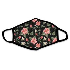 Floral Rose Flowers Unisex Face Mask Adult One Size Ocean Beach Fashion New