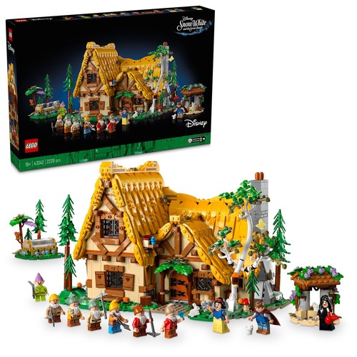 LEGO® Disney 43242 Die Hütte von Schneewittchen und den sieben Zwergen! NEU OVP!
