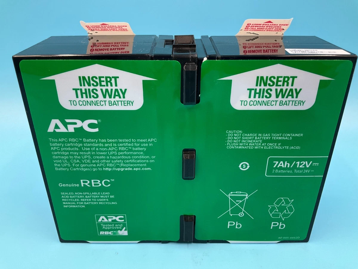 APC APCRBC123 Replacement UPS Lead Acid Battery Cartridge, 46 OFF