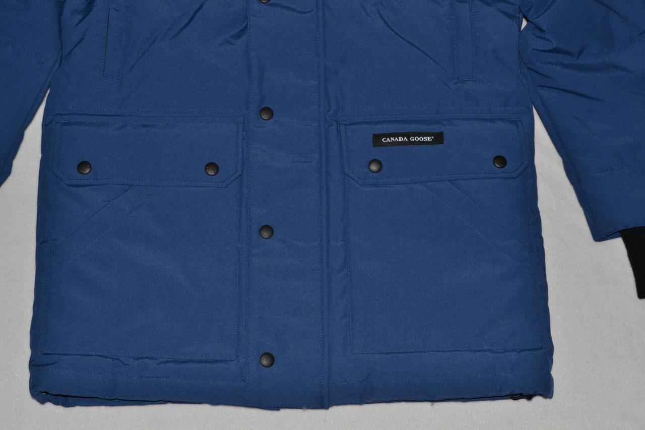 AUTHENTIC CANADA GOOSE MEN'S EMORY DOWN PARKA NORTHERN BLUE ALL SIZES  BRAND NEW image 3