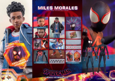 Perefect Hot Toys 1/6 Mms710b Myers Morales Deluxe Edition Action