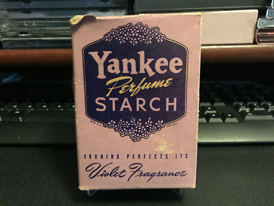 Vintage Yankee Perfume Starch - Violet Fragrance - 7 oz - Gilcor Manufacturing