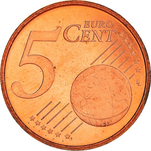 [#372661] Luxemburg, 5 Euro Cent, 2003, Utrecht, BU, STGL, Copper Plated Steel,  - Bild 2 von 2