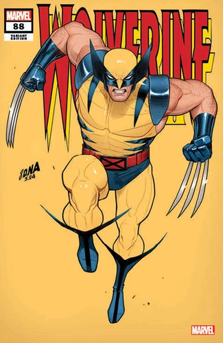 Wolverine #88 Unknown Comics David Nakayama Facsimile Exclusive Color Bleed Var