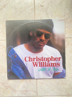 Christopher Williams - All I See 12  Maxi Single Vinyl Record (90s R&B)