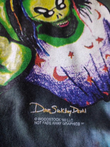 1999 VINTAGE GEORGE CLINTON P-FUNK ALL STARS WOODSTOCK TYE DYE LARGE SHIRT RARE - Picture 3 of 6
