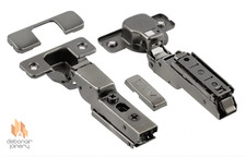 Cabinet Hinge Half Overlay Black Soft Close GTV Kitchen Cabinet Door Hinge