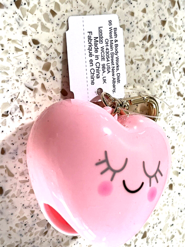 BAGNO E CORPO FUNZIONA Porta Pocketbac Cuore Rosa Nuovo con etichette - Foto 2 di 4