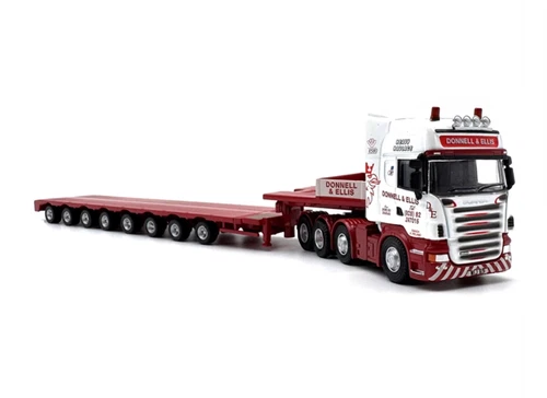 Remolque de carga baja multieje modelo diecast coche de colección ED 1:76 Scania R580 - Imagen 2 de 18