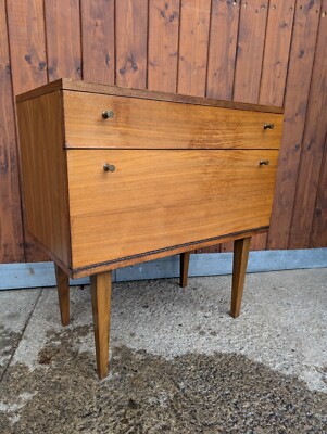Nachttisch Nachtkonsole 60er Vintage Mini Sideboard Nachtkommode Retro 50er