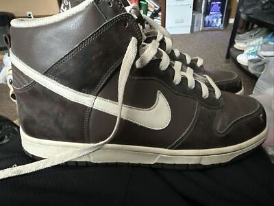 2006 Nike Dunk High Premium Woodgrain Baroque 312786-223  display picture 2