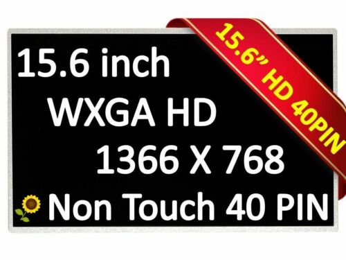 Écran de remplacement brillant pour ordinateur portable Dell Inspiron N505050 neuf 15,6 HD DEL LCD - Photo 1/11