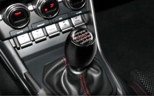 RS Aluminium Gear Knob Black M12x1.25 fits Toyota 86 Supra Subaru WRX Forester
