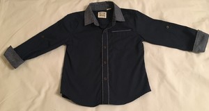 Better-unsaid-Dress-Toddler-Boys-Size-4T-Cuffed-Button-Up-Shirt