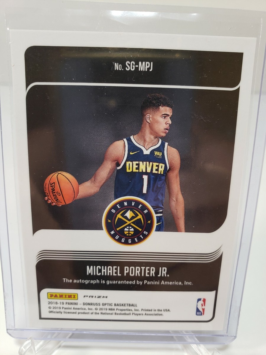 PSAサインルーキーMICHAEL PORTER JR RC HOLO AUTO Psa Sign Rookie Michael Porter Jr Rc Holo Auto | eBay