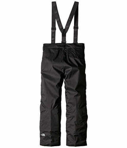 The North Face Boys Snowquest Winter Ski Pants Overalls Black XX Small EUC $110 - Picture 7 of 8