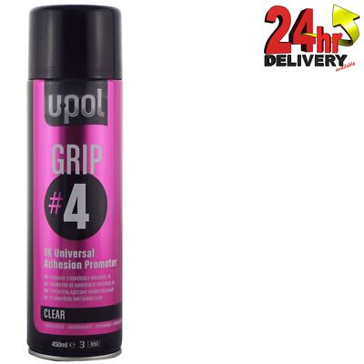 U-Pol Grip#4 GRIP/AL 1K Universal Haftvermittler 450ml Aerosoldose klar Upol