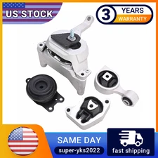Engine & Transmission Mount Kit for 2007-2016 Nissan Altima 2.5L CVT Direct Fit